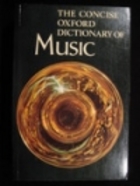 The concise Oxford dictionary of music