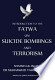 Fatwa on Suicide Bombings and Terrorism
