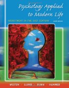 Psychology Applied to Modern Life:
Adjustmentinthe21st Century
