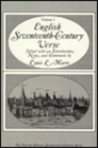 English Seventeenth-century Verse
