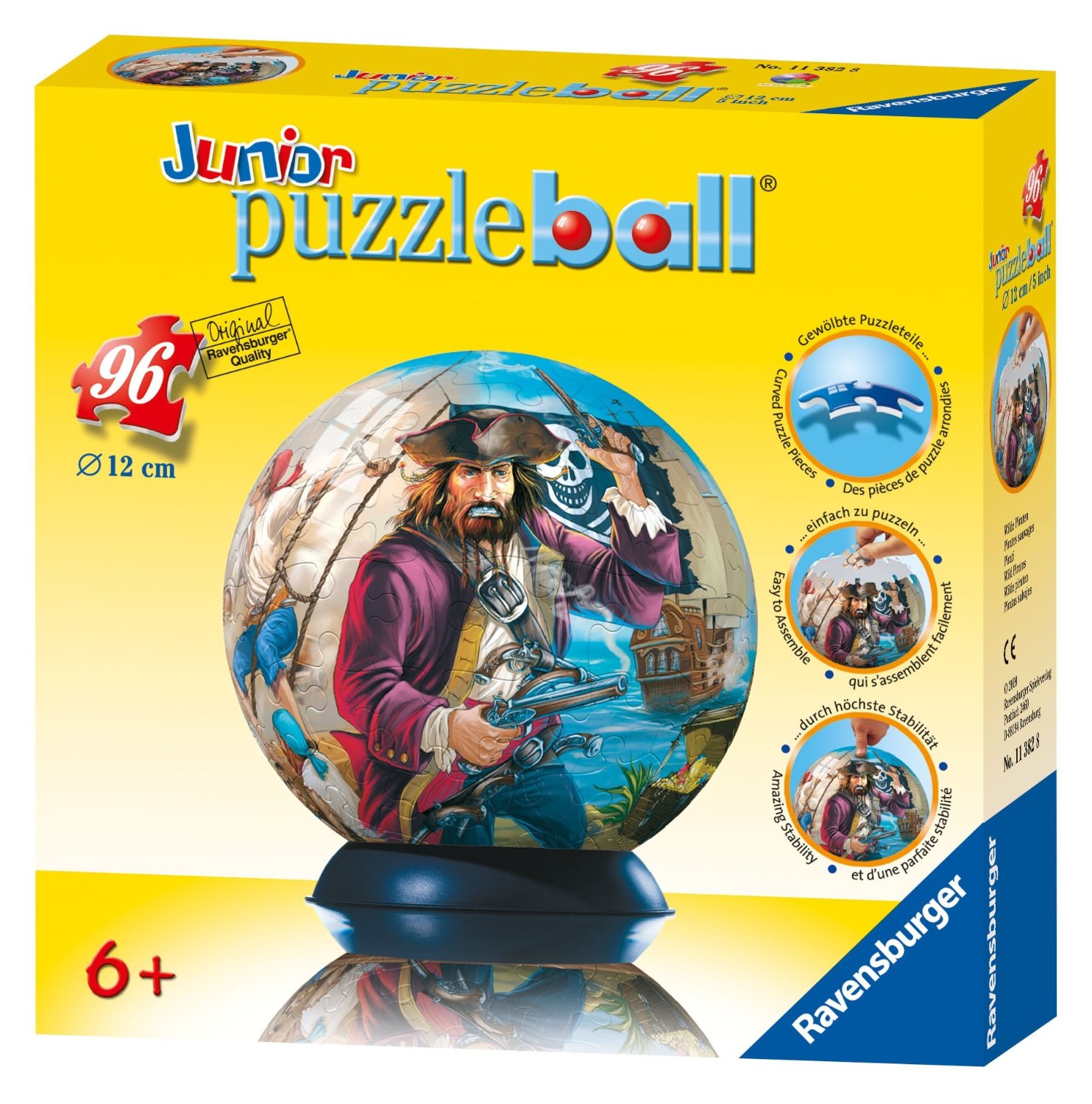 Jr PuzzleBall (Wild Pirates) - 96 pcs
