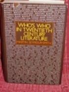 Who's who in twentieth century literature
