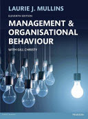 Management and Organisational Behaviour, 3rd
edition
