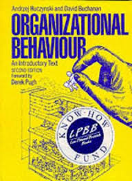 Organizational Behaviour: an Introductory Text,
2nd edition

