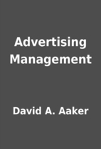 Advertising Management 4th edition
