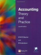 Accounting Theory and Practice 3rd edition
