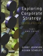 Exploring Corporate Strategy 5th edition
