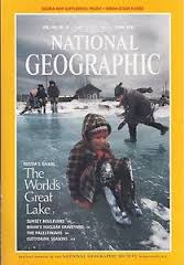 National Geographic June 1992 The world,s great
lake.
