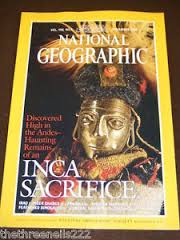 National Geographic Nov 1999 Inca sacrifice
