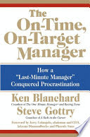 The On-Time, On-Target Manager
