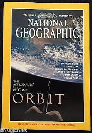 National Geographic Nov 1996 Orbit.
