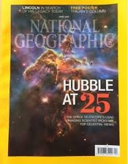 National Geographic Apr 2015 Hubble at 25.
