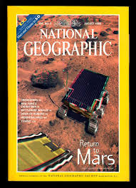 National Geographic Aug 1998 Return to Mars.
