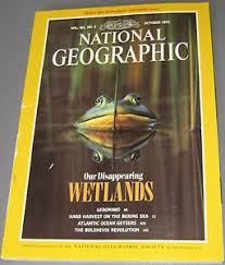 oct 1992 our disappearing : wetlands