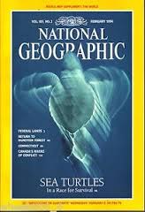National Geographic Feb 1994 Sea Turtles.
