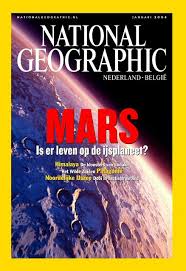 National Geographic Jan 2004 Mars.
