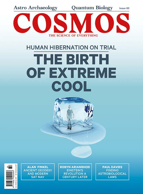 cosmos issue 83 – the birth of extreme cool: human hibernation on trialala