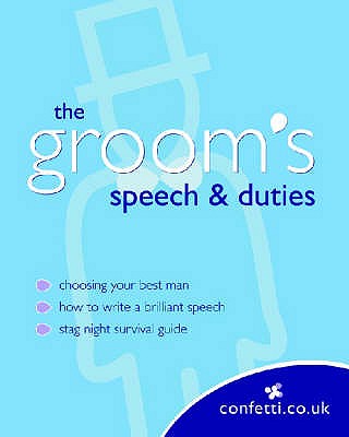the groom's speech & duties
