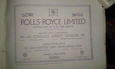 rolls royce miniature catalogue