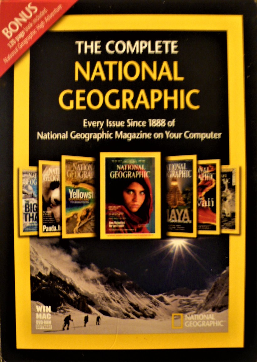 the complete national geographic - 125 years - every issue since 1888