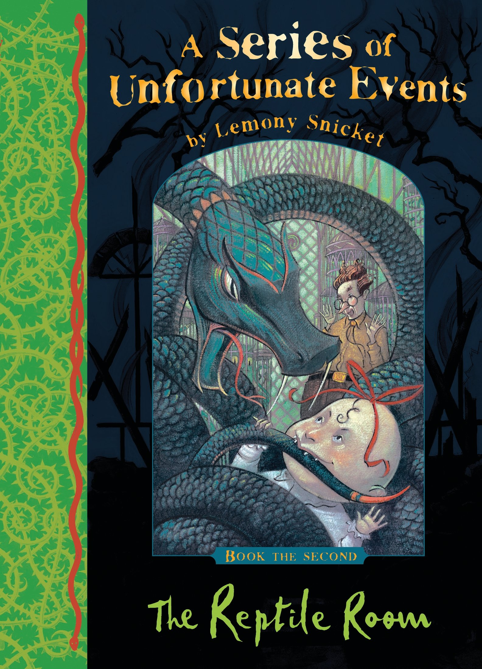 a series of unfortunate events: the reptile room (hardback)