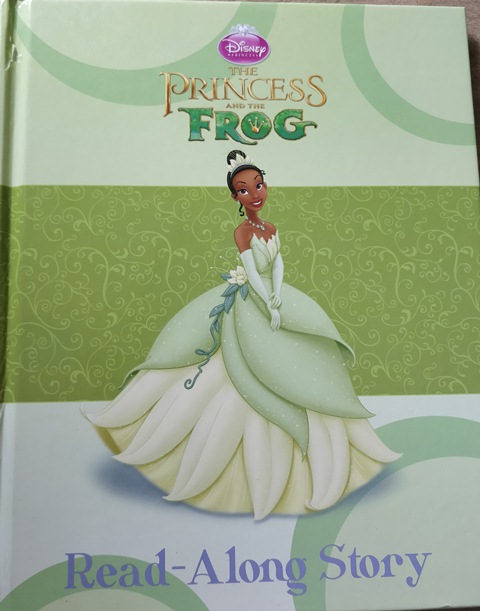 disney the princess and the frog (read along story)