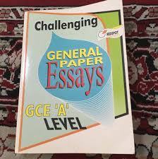 challenging general paper essays: gce "a" level