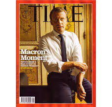 macron's moment  # 31 ( time magazine )