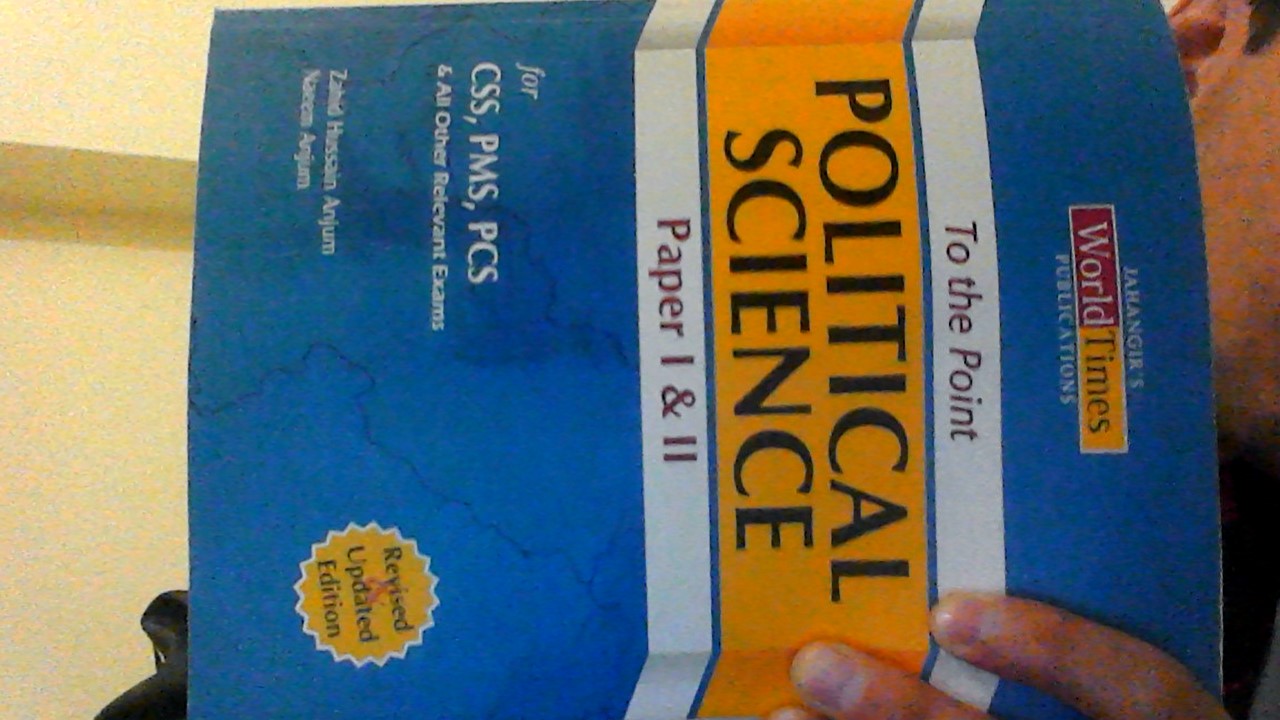 Political Science Paper I & II
