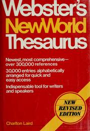 webster's new world thesaurus