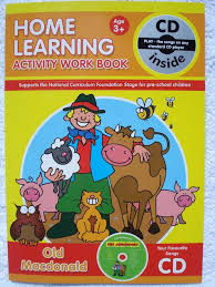 home learning activity work book - old macdonald ( inside audio cd )