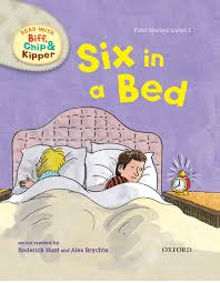 read with biff, chip, and kipper: first stories: level 1: six in a bed