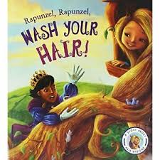 rapunzel, rapunzel, wash your hair!
