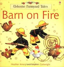 barn on fire