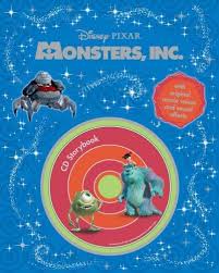 disney's monsters, inc. book & cd