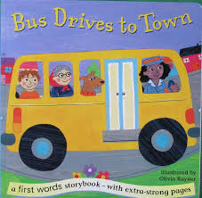 bus drives to town