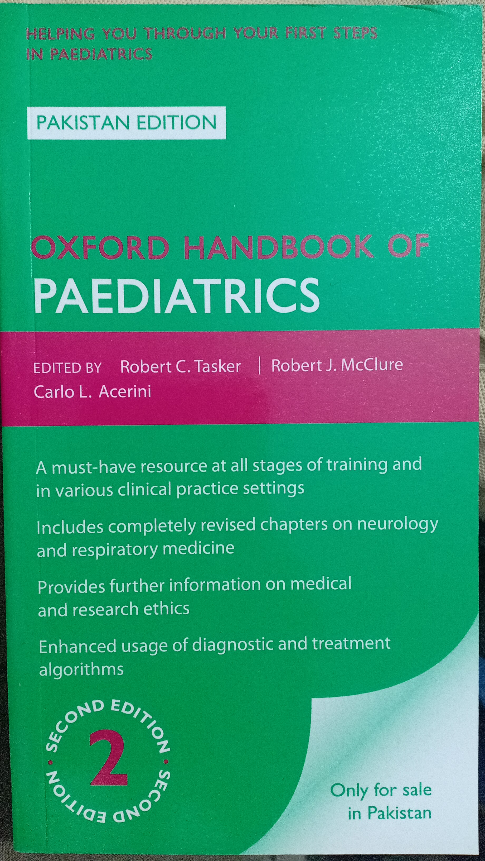 oxford hand book of paediatrics