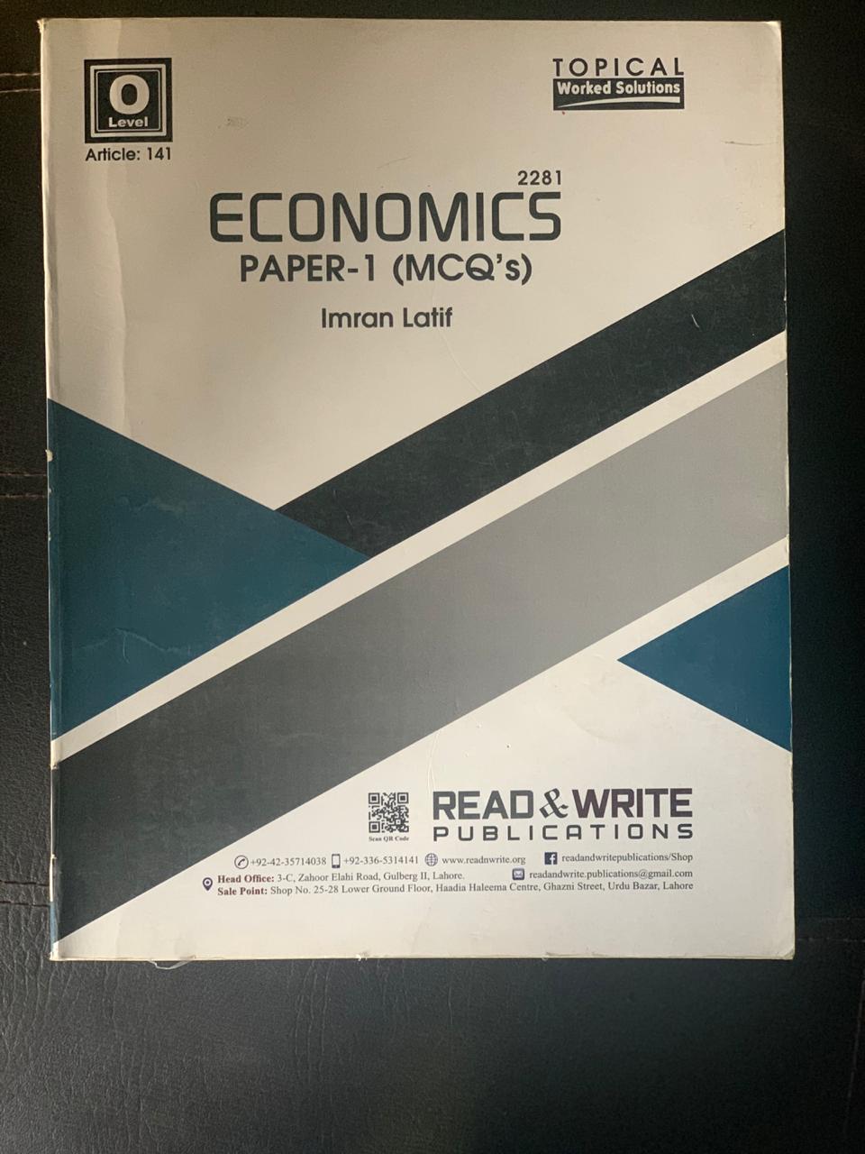 olevels economics paper 1