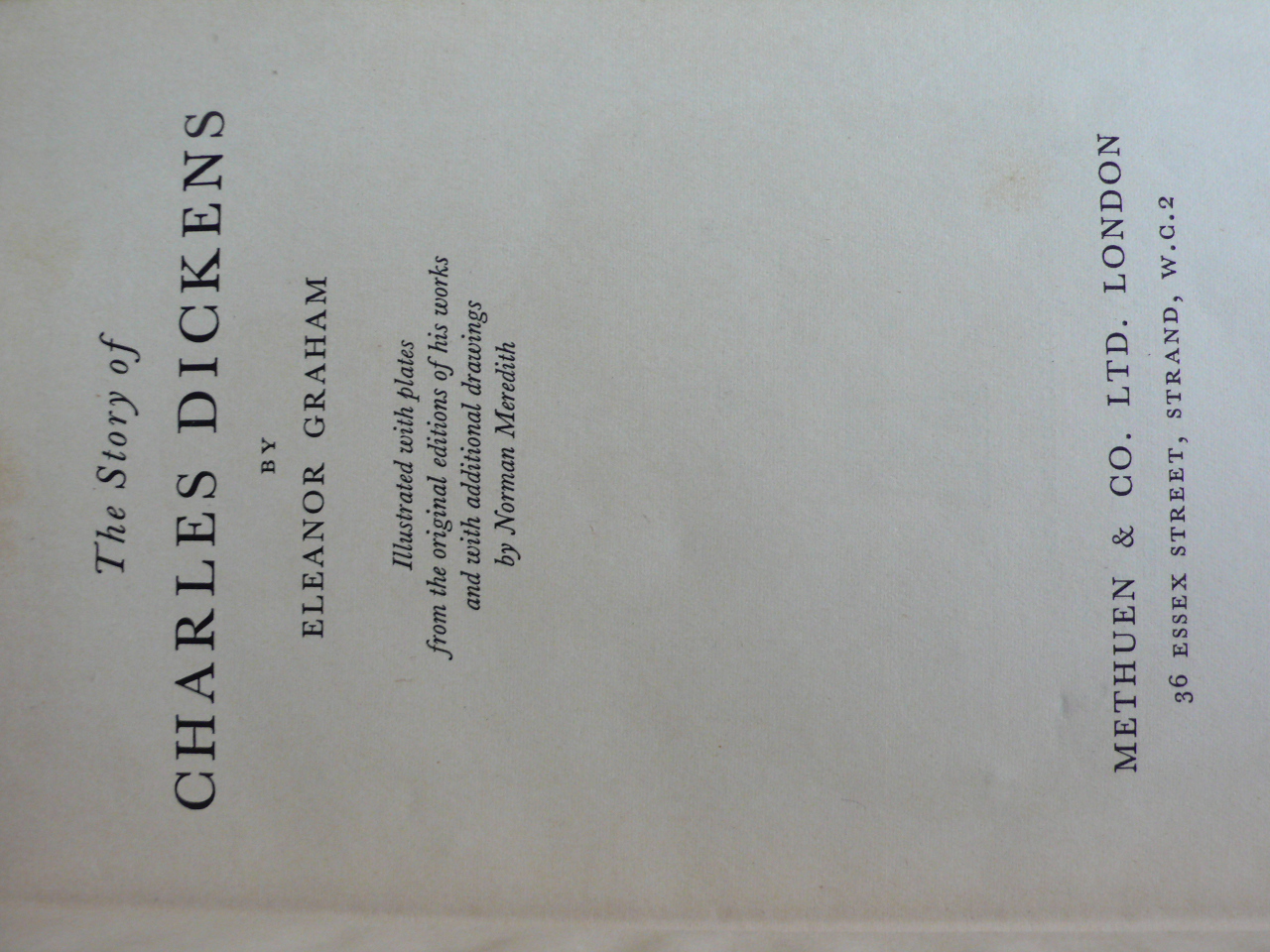 the story of charles dickens