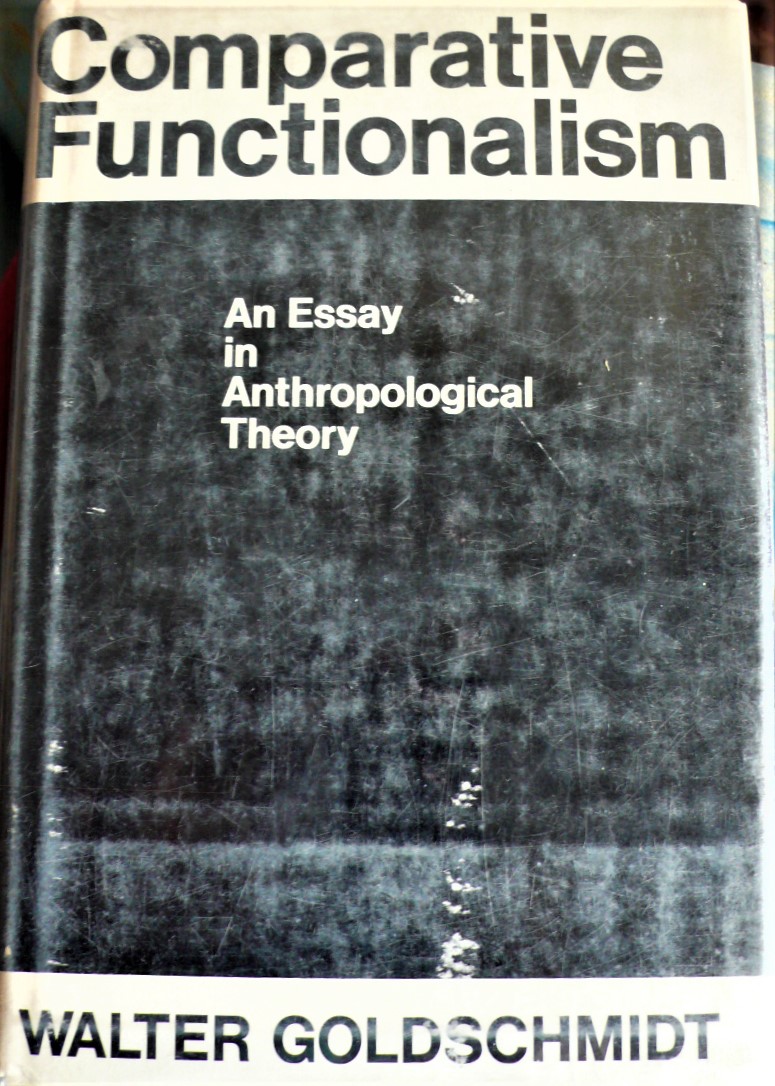 comparative functionalism: an essay in anthropological theory