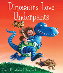 dinosaurs love underpants