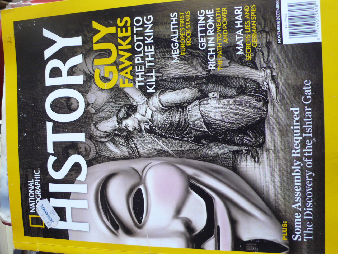 natgeo history: guy fawkes, mata hari