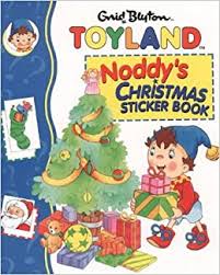 toyland: noddy christmas sticker book