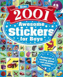 over 2001 awesome stickers for boys