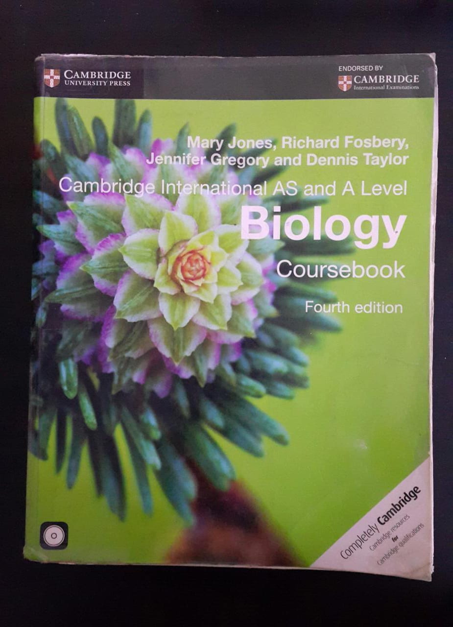 cambridge international as and a level biology coursebook 4th edition with cd