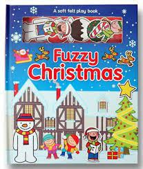 fuzzy christmas (soft felt play books)