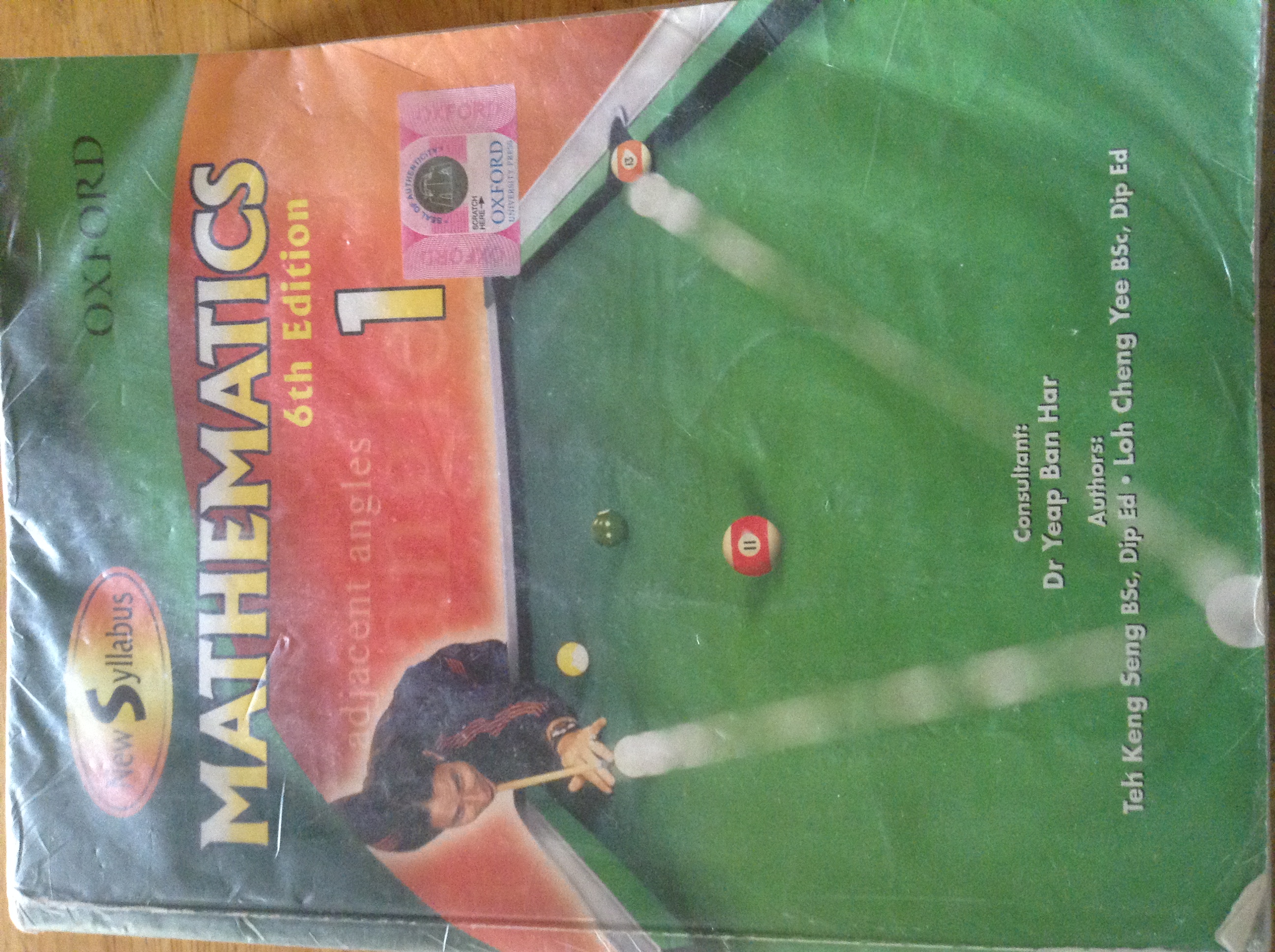 mathematics 6th edition book 1