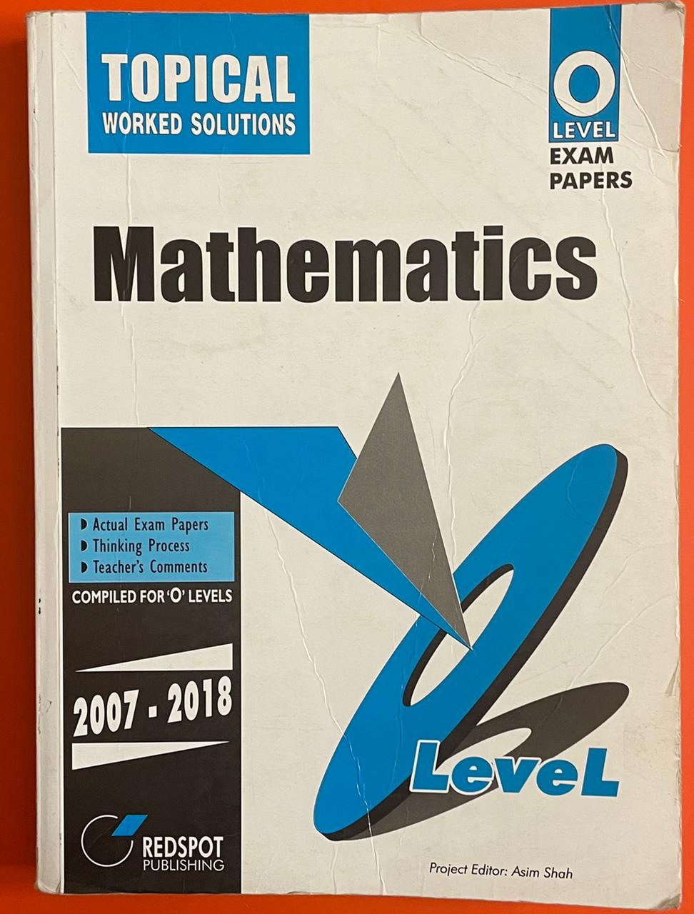 o level mathematics topical past papers with worked solutions