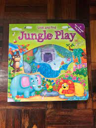 look and find : jungle play (bored book)