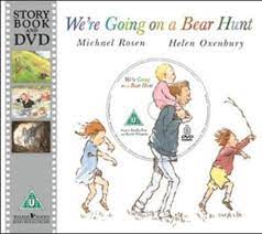 we're going on a bear hunt ( story book and dvd )